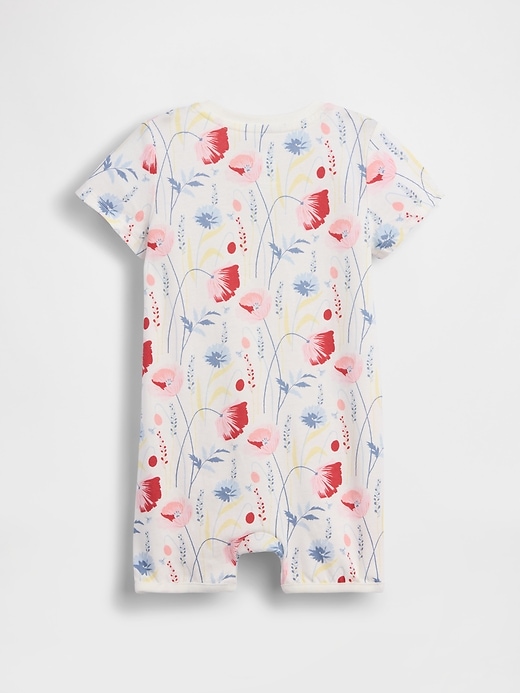 Image number 2 showing, Baby First Favorites Organic Cotton Shorty One-Piece