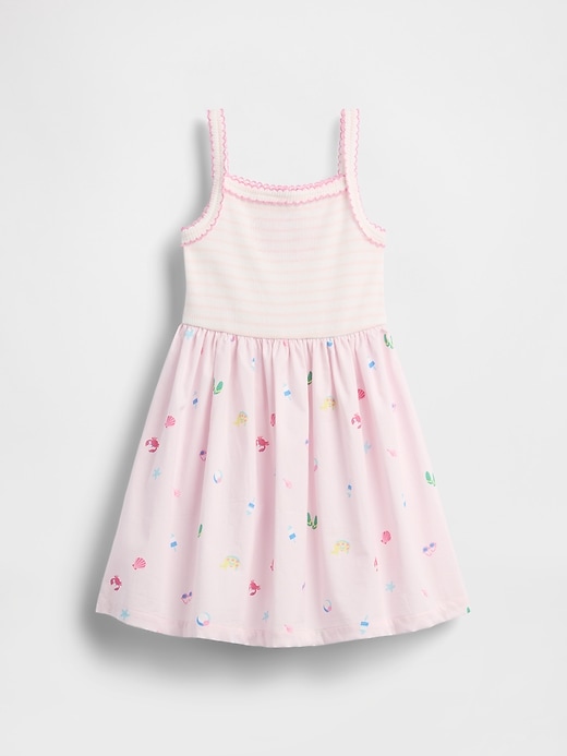 Image number 2 showing, Baby & Toddler Mixed Media Apron Dress