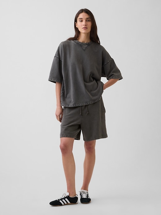 Image number 6 showing, Adult Heavyweight French Terry Sweat Shorts