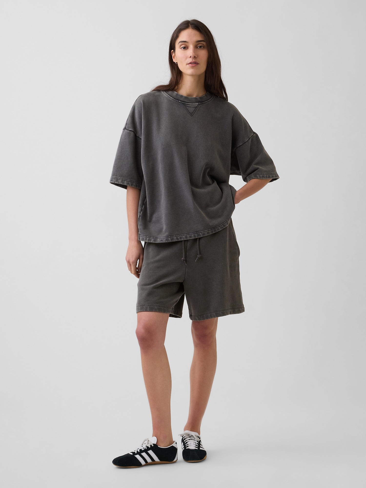 Мужские шорты Gap Adult Heavyweight French Terry Sweat Shorts — фото 6