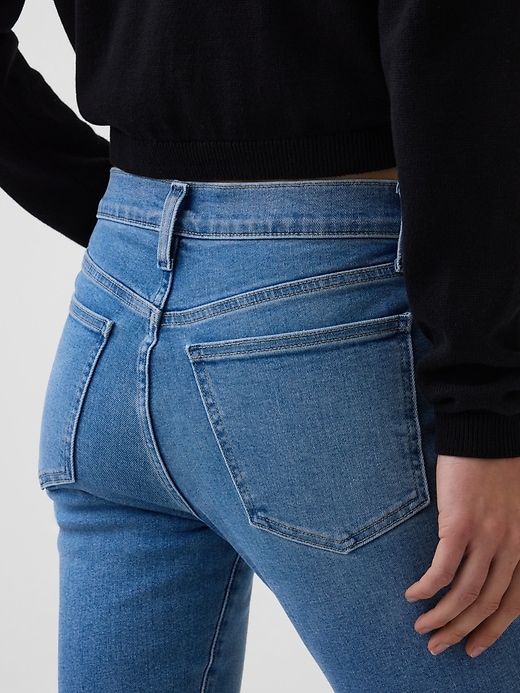 Image number 6 showing, Low Rise Capri Jeans
