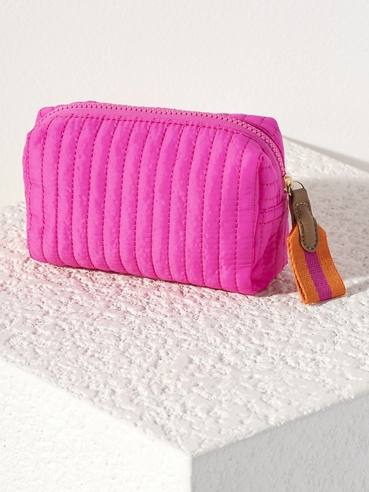 Image number 3 showing, Shiraleah Ezra Small Boxy Cosmetic Pouch