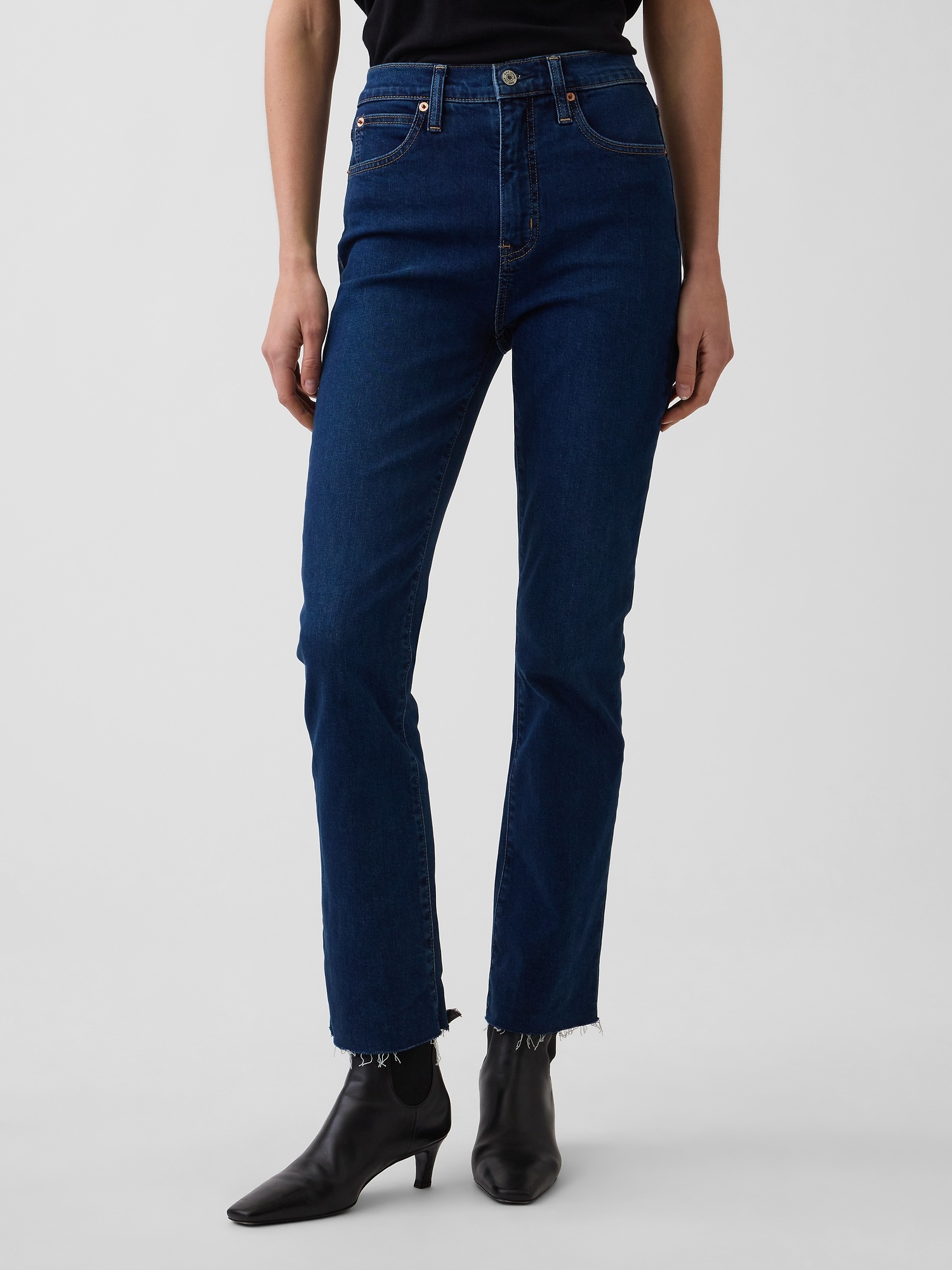 Женские джинсы Gap High Rise Kick Flare Jeans — фото 2
