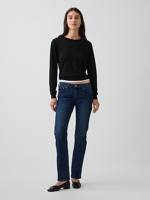 Image number 1 showing, Low Rise '90s Slim Straight Jeans