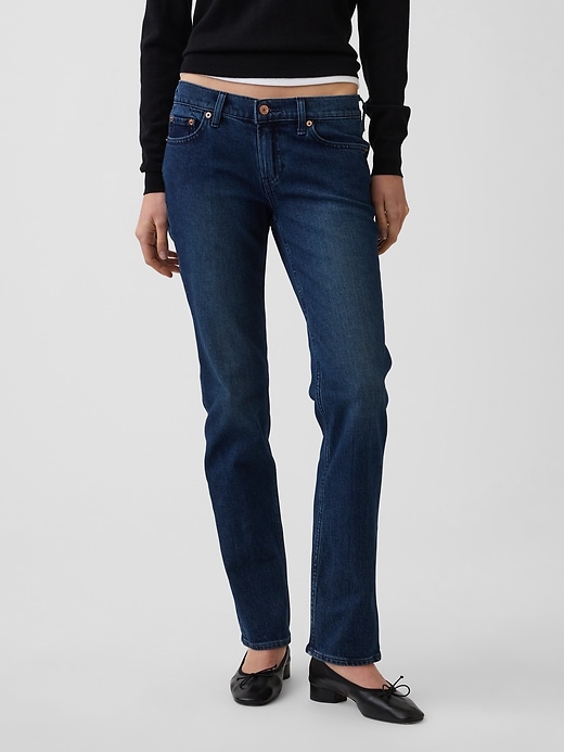 Image number 2 showing, Low Rise '90s Slim Straight Jeans