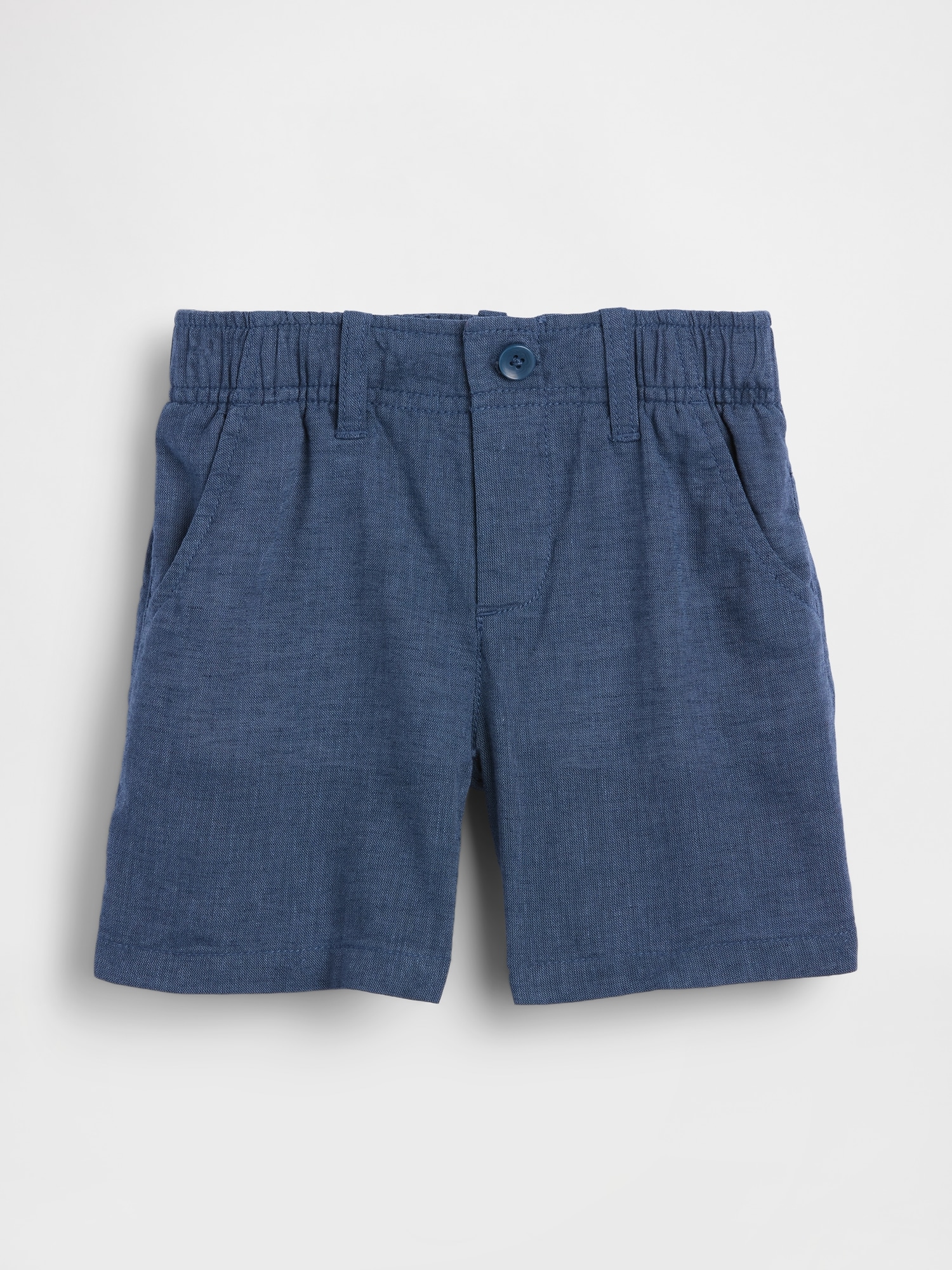Детские шорты Gap Baby & Toddler Linen-Cotton Shorts — фото 2