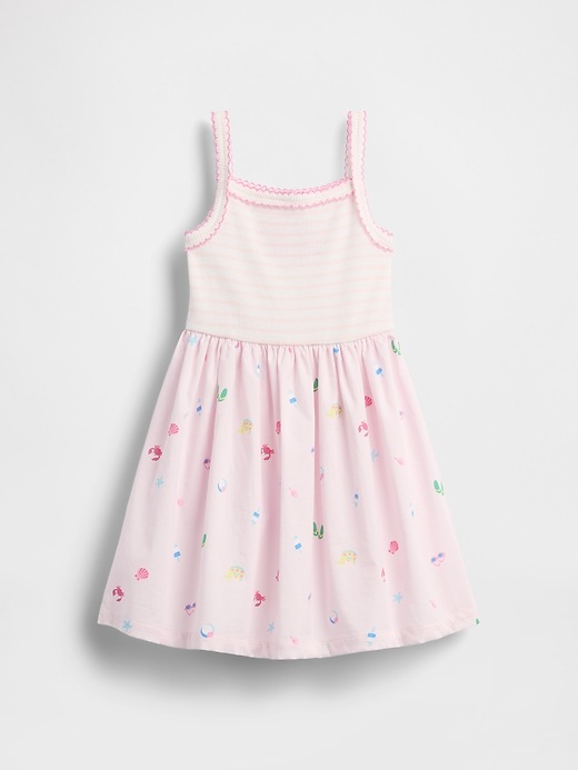 Image number 2 showing, Baby & Toddler Mixed Media Apron Dress