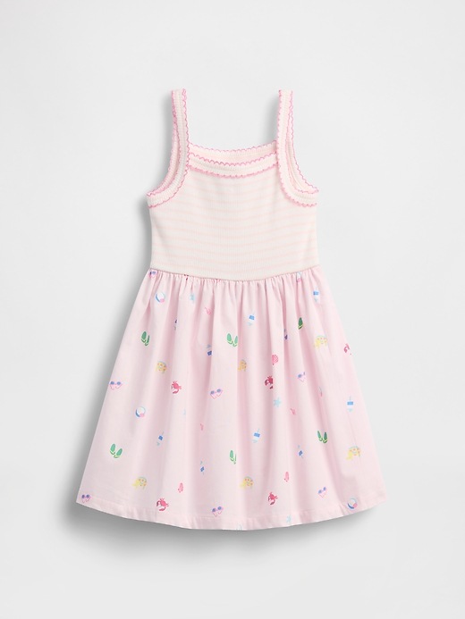 Image number 3 showing, Baby & Toddler Mixed Media Apron Dress