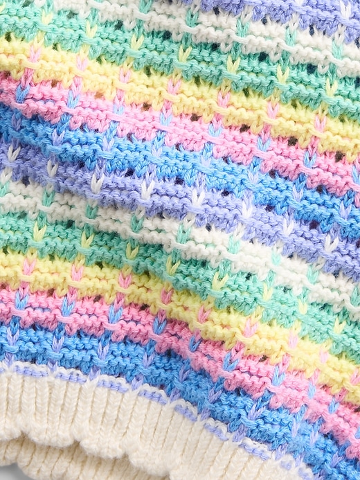 Image number 4 showing, Baby & Toddler Crochet Pull-On Shorts