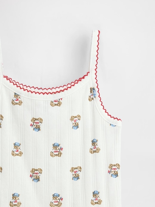 Image number 4 showing, Baby & Toddler Brannan Bear Pointelle Cami