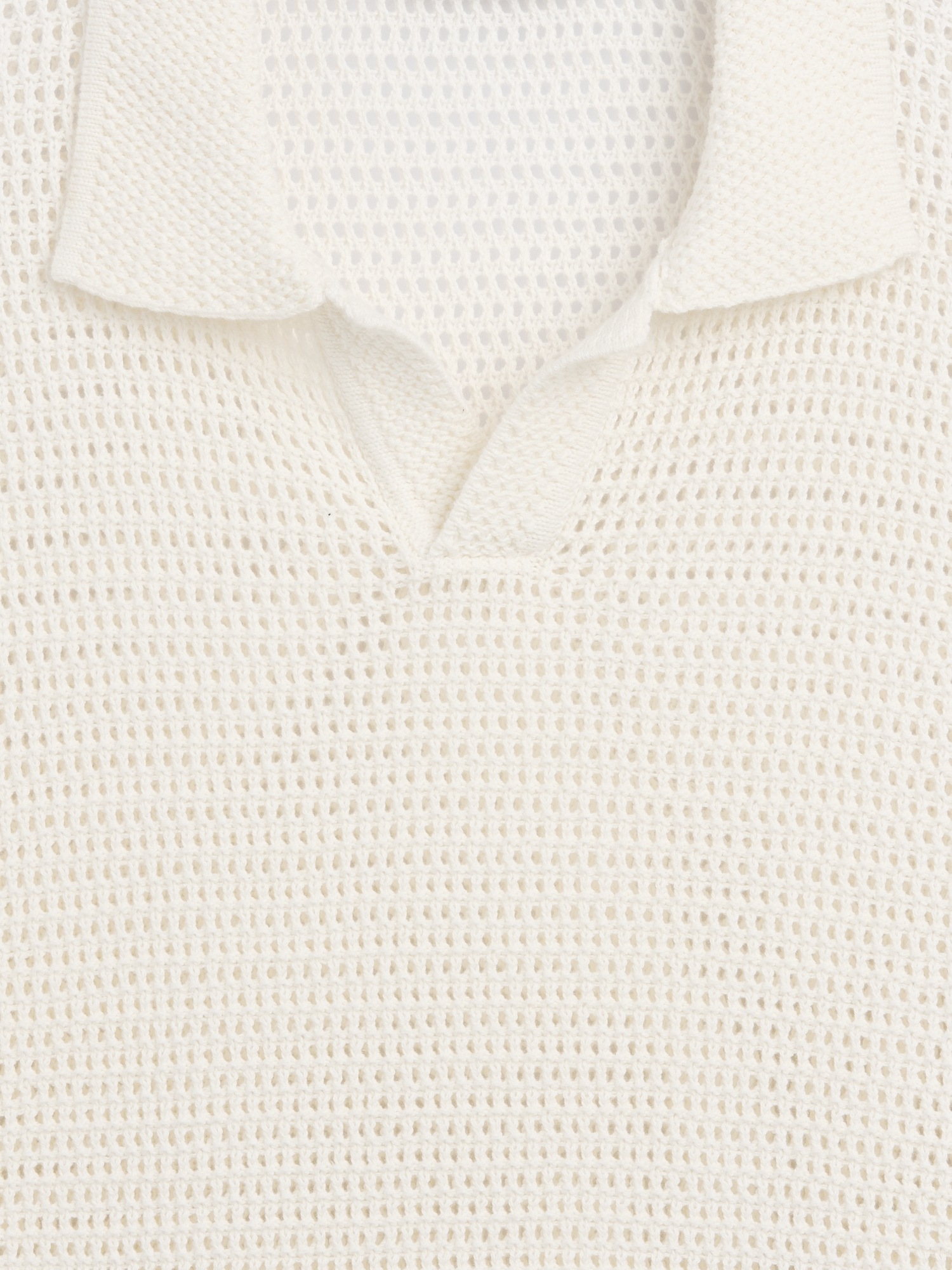 Мужские свитеры Gap Mesh Polo Sweater — фото 4