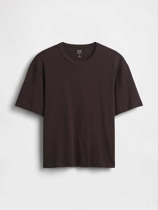 Image number 5 showing, Adult Heavyweight Crop T-Shirt
