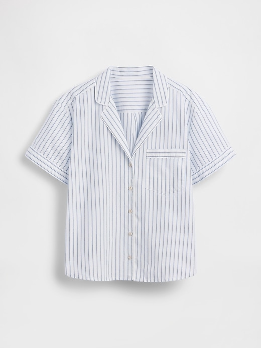 Image number 5 showing, Poplin PJ Shirt
