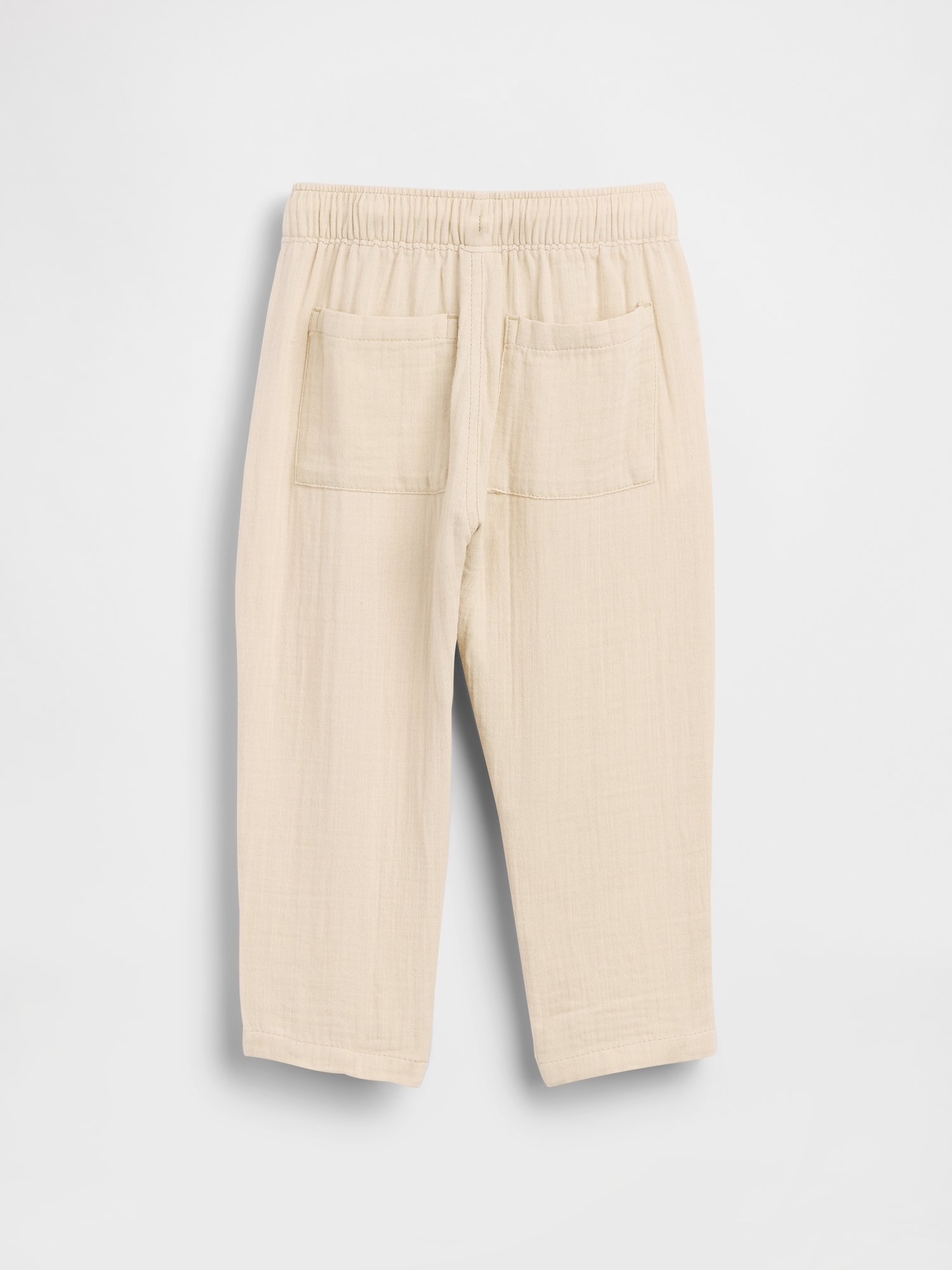 Baby & Toddler Cotton Gauze Pull-On Barrel Pants