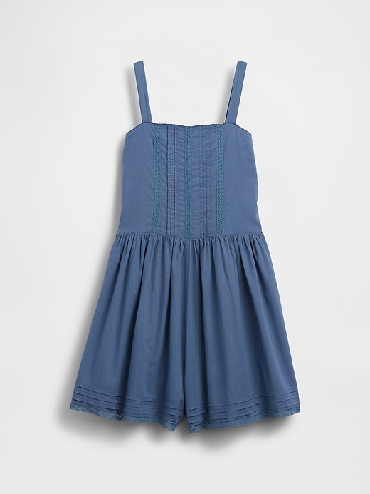 Image number 2 showing, Kids Lace-Trim Romper