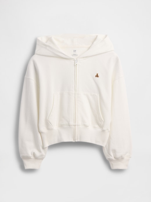 Image number 2 showing, Kids VintageSoft Terry Wedge Zip Hoodie