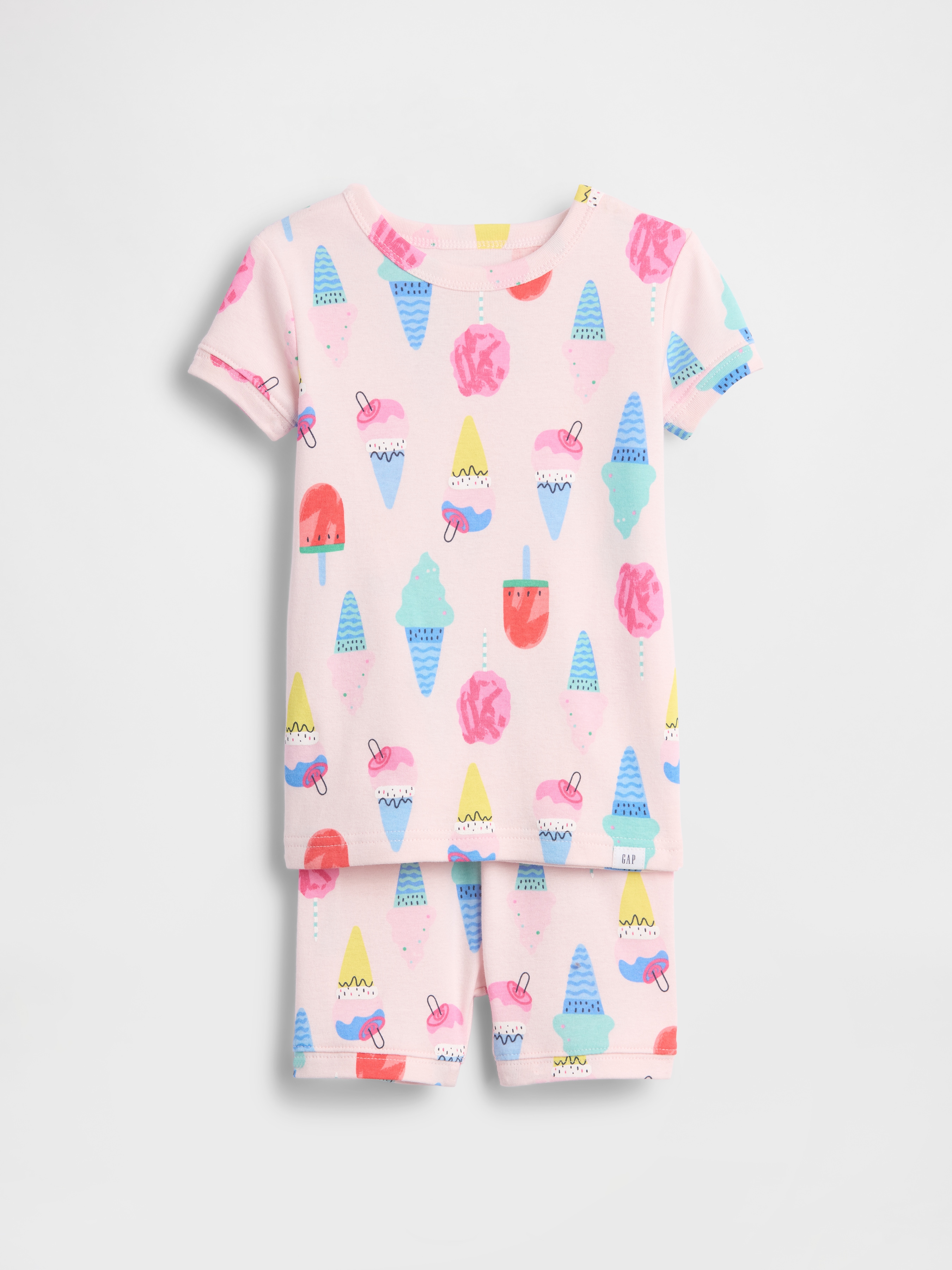 Baby & Toddler Organic Brushed Cotton Tomato PJ Short Set