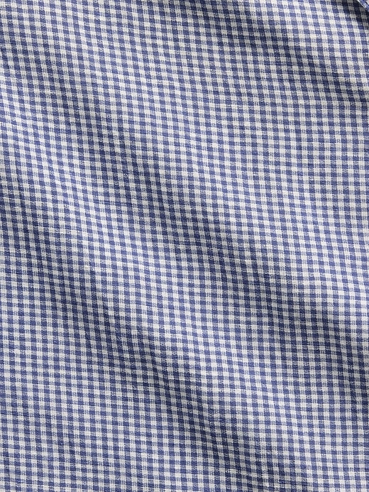 Image number 4 showing, Crinkle Gauze Oversized PJ Shirt