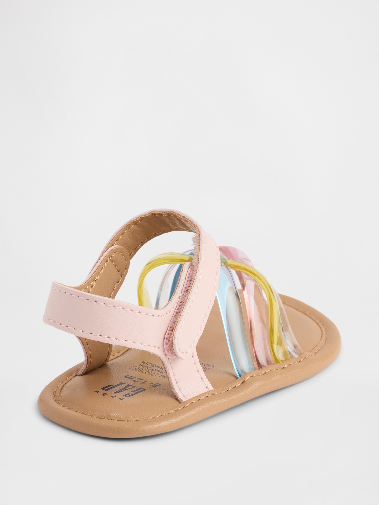 Сандалии Gap Jelly Sandals для малышей, цвет: Разноцветный — фото 3