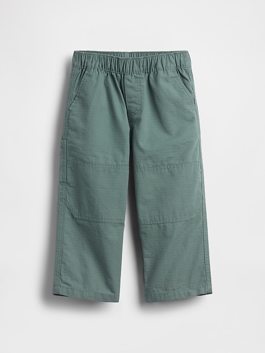 Image number 2 showing, Toddler Pull-On Baggy Double-Knee Carpenter Pants