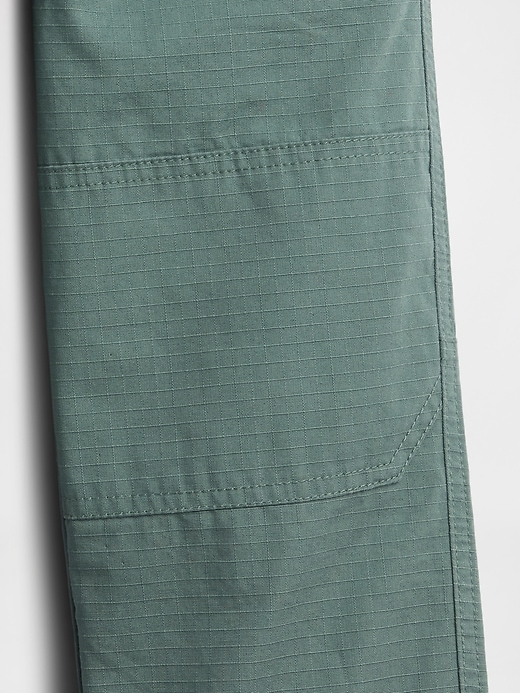 Image number 4 showing, Toddler Pull-On Baggy Double-Knee Carpenter Pants