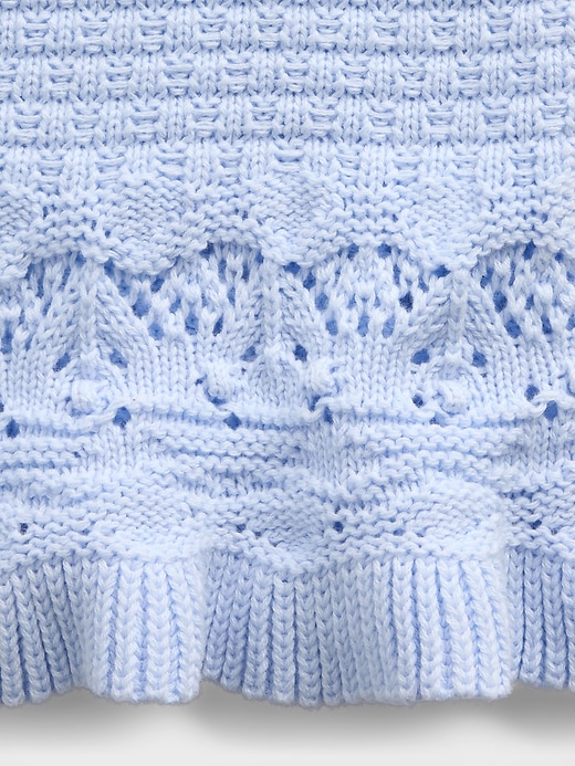 Image number 4 showing, Baby & Toddler Crochet Scalloped Tank Top