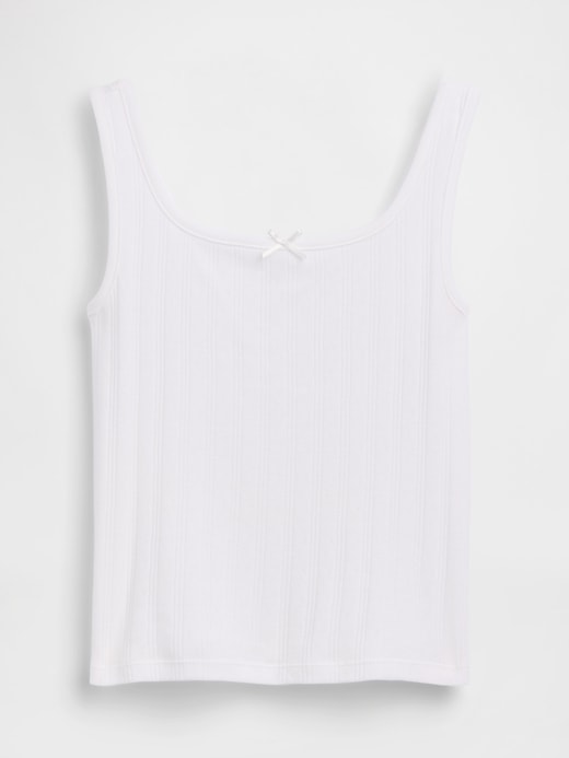 Image number 2 showing, Kids Pointelle Tank Top