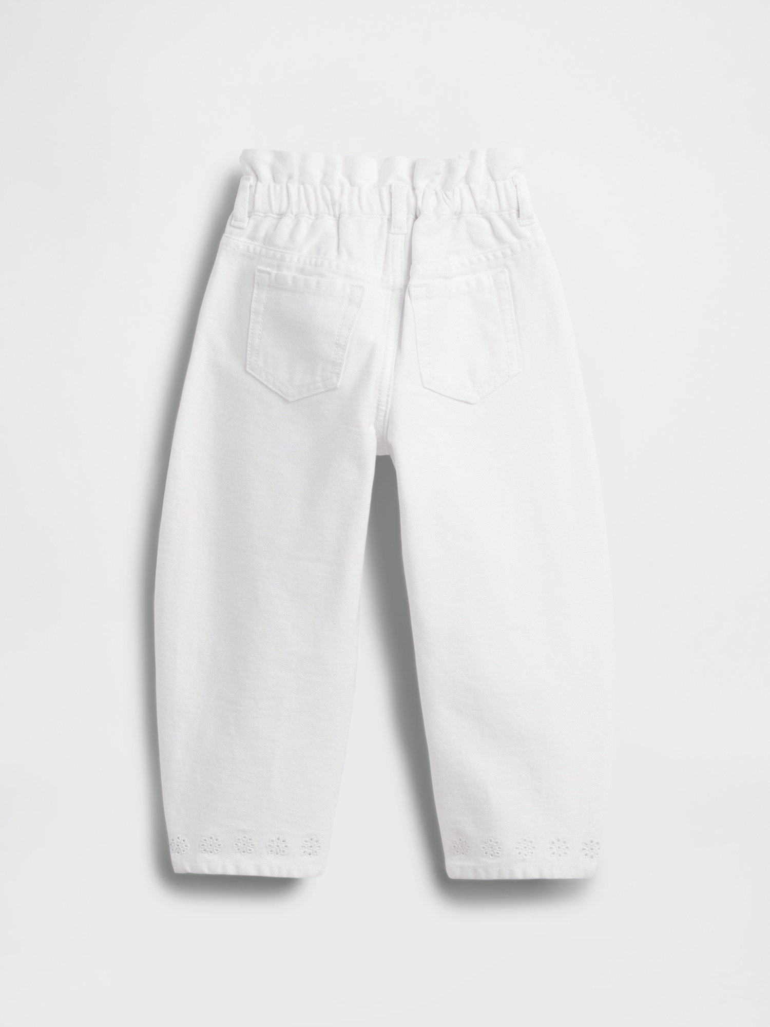 Baby & Toddler Eyelet-Hem Horseshoe Jeans