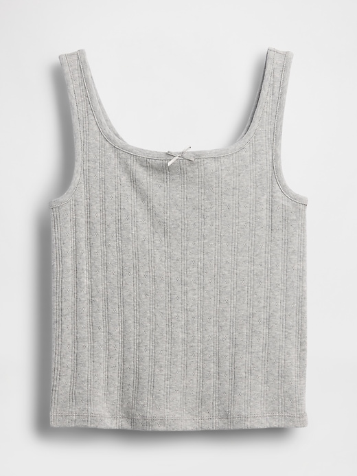 Image number 2 showing, Kids Pointelle Tank Top