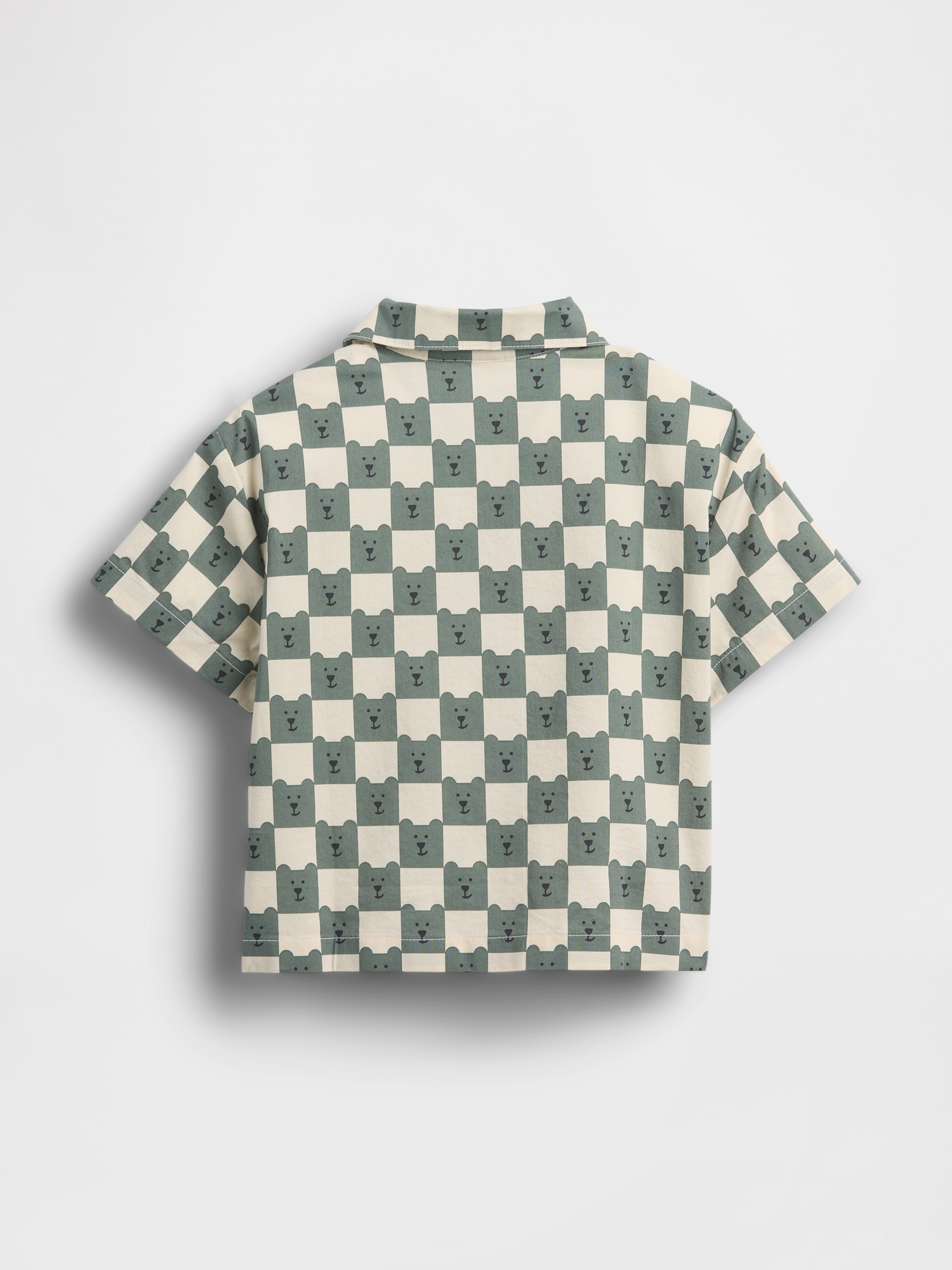Baby & Toddler Organic Cotton Poplin Print Shirt