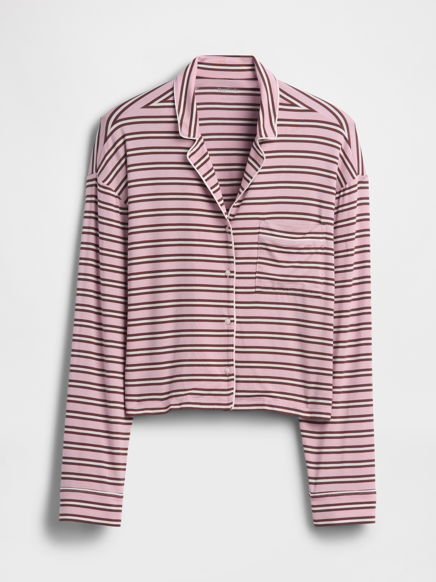 Softest Modal Crop PJ Top