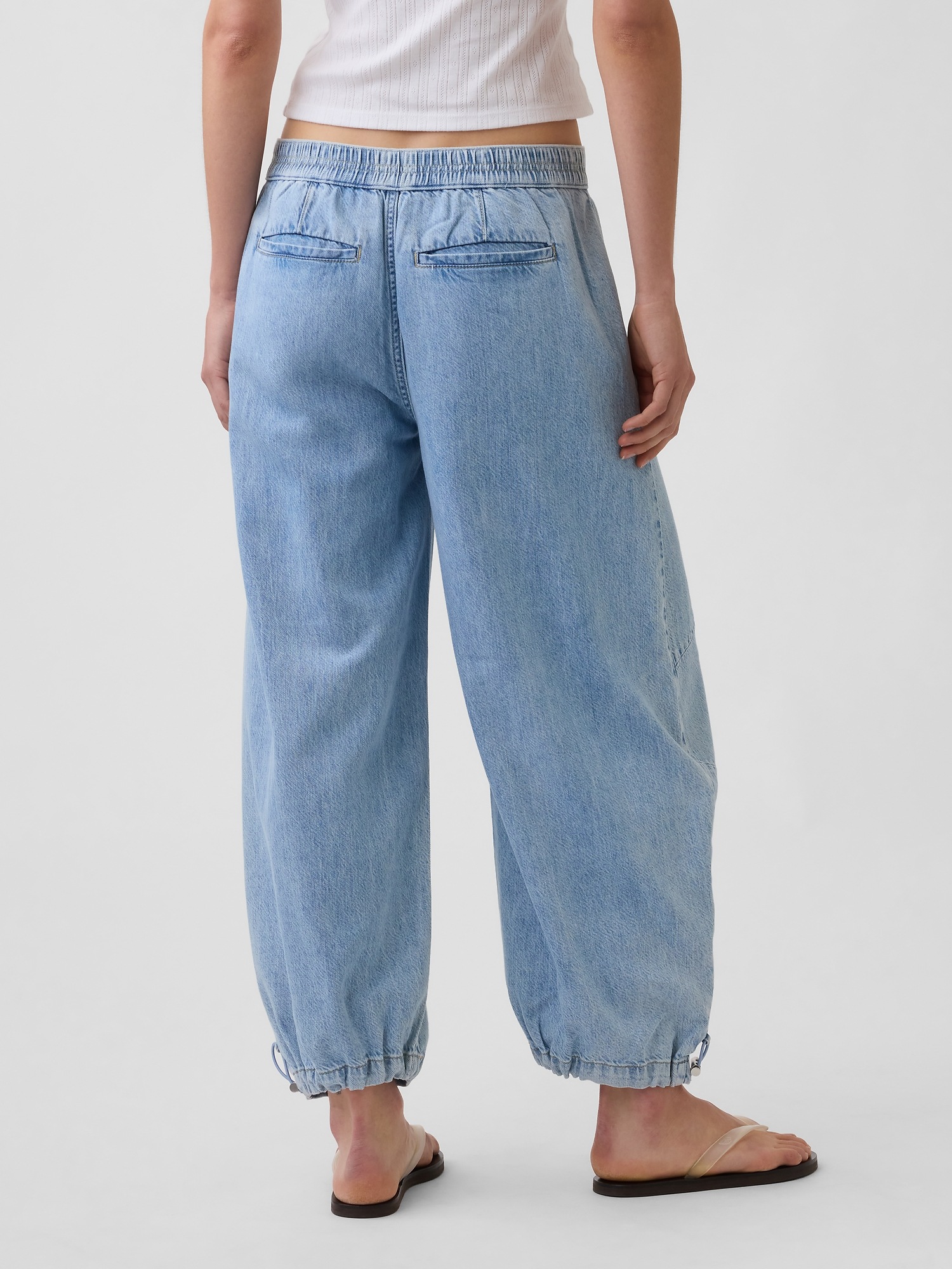 Женские джинсы Gap Mid Rise UltraSoft Horseshoe Jeans — фото 4