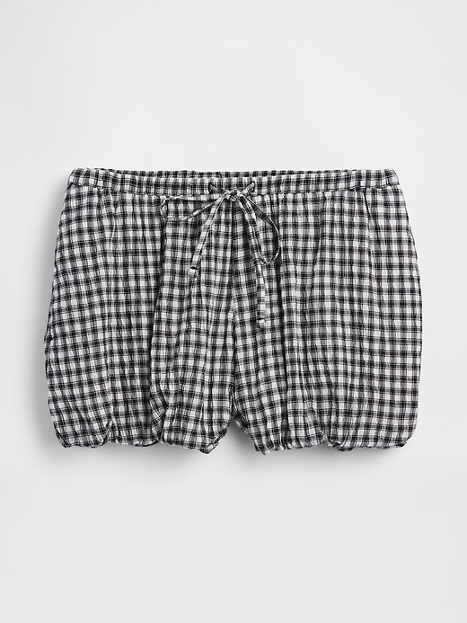 Image number 5 showing, Gingham Easy Bubble Shorts