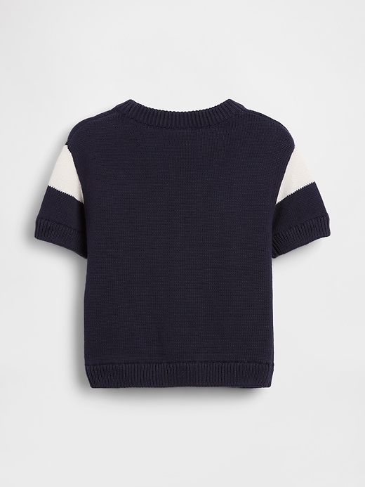 Image number 2 showing, Baby & Toddler Varsity Logo Sweater Shirt