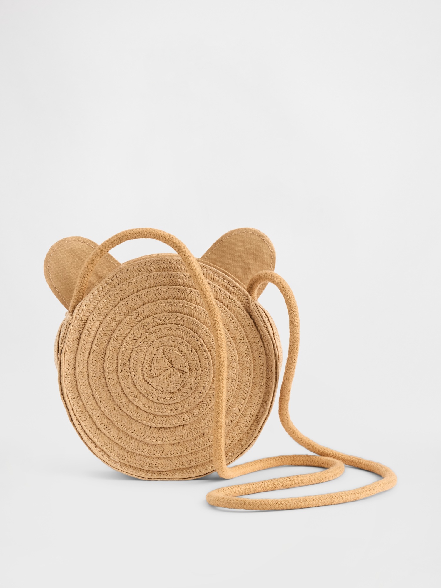 Сумка Gap Brannan Bear Straw для малышей, цвет: Натуральный бежевый — фото 2