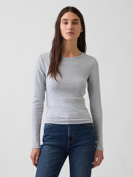 Image number 1 showing, Modern Crewneck T-Shirt