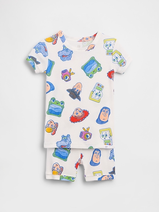 Image number 1 showing, Gap × Disney Baby & Toddler Organic Brushed Cotton PJ Short Set