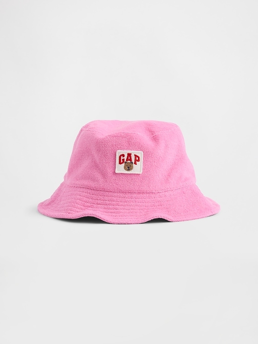 Image number 1 showing, Baby & Toddler Towel Terry Brannan Bear Logo Bucket Hat