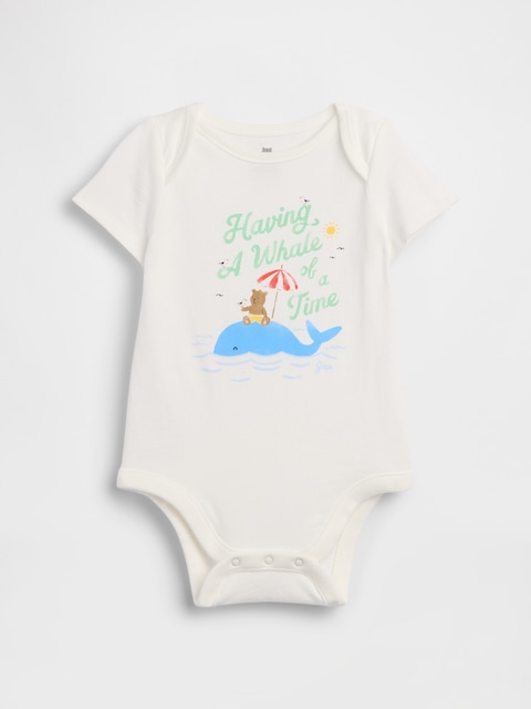 Baby First Favorites Organic Cotton Graphic Bodysuit