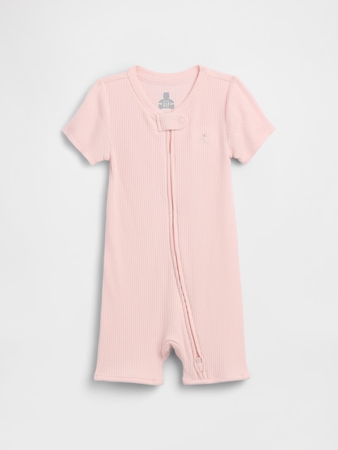 Baby First Favorites TinyRib Shorty One-Piece
