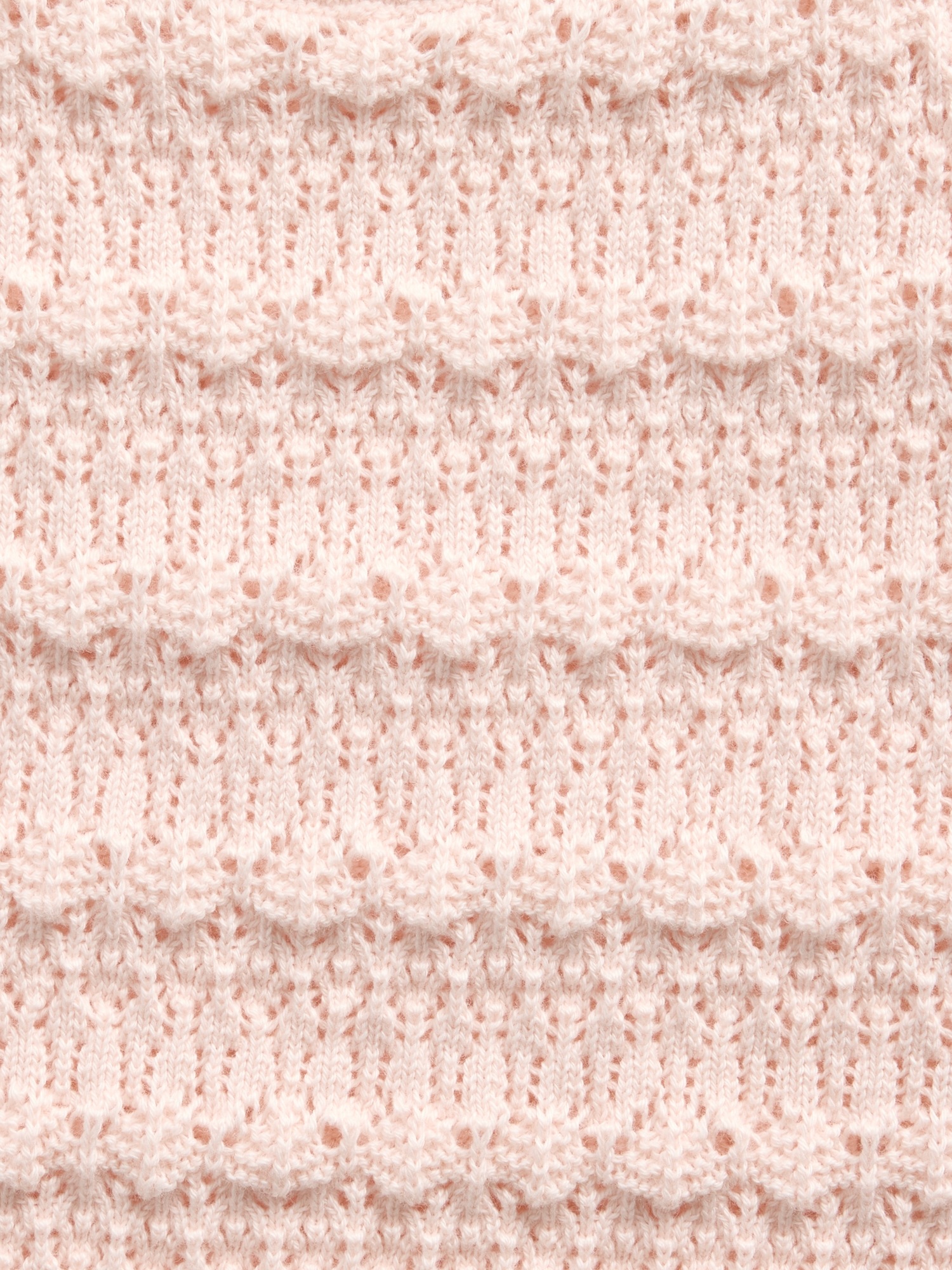 Детский комплект-майка Gap Baby Crochet Stripe вязаный в полоску — фото 2