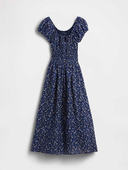 Image number 5 showing, Voile Smocked Waist Maxi Dress