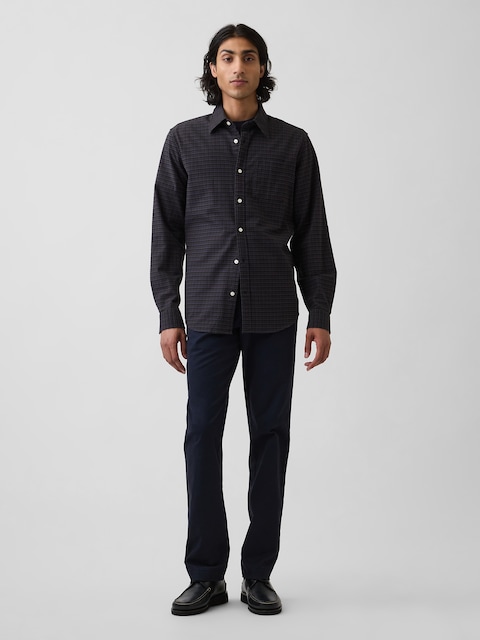 Modern Straight Khakis