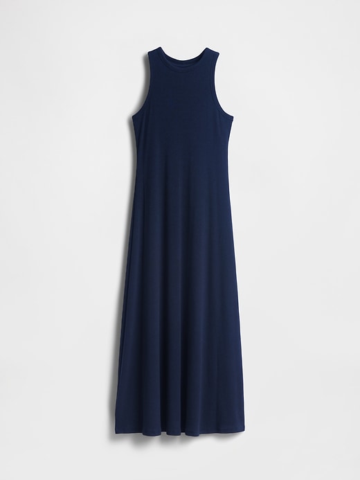 Image number 1 showing, Modern Rib Shelf-Bra Maxi Dress