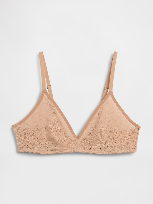 Image number 1 showing, Lace Plunge Bralette