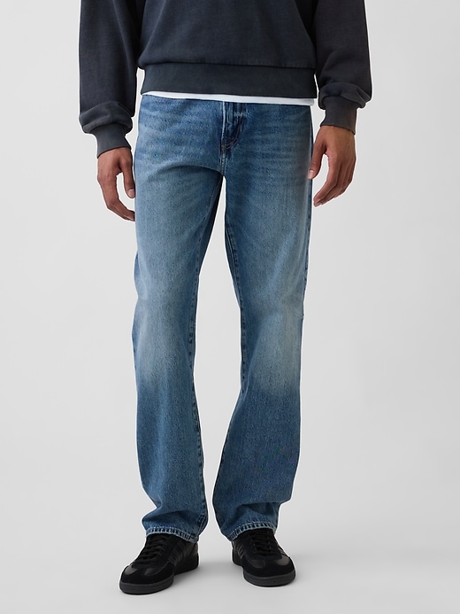 Image number 5 showing, Relaxed Straight Jeans