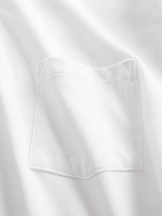 Image number 6 showing, Adult Organic Cotton Pocket T-Shirt