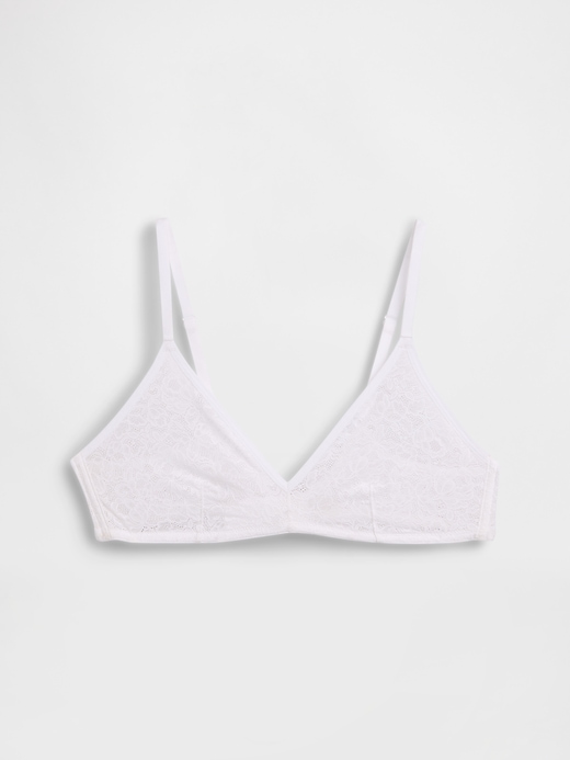 Image number 1 showing, Lace Plunge Bralette