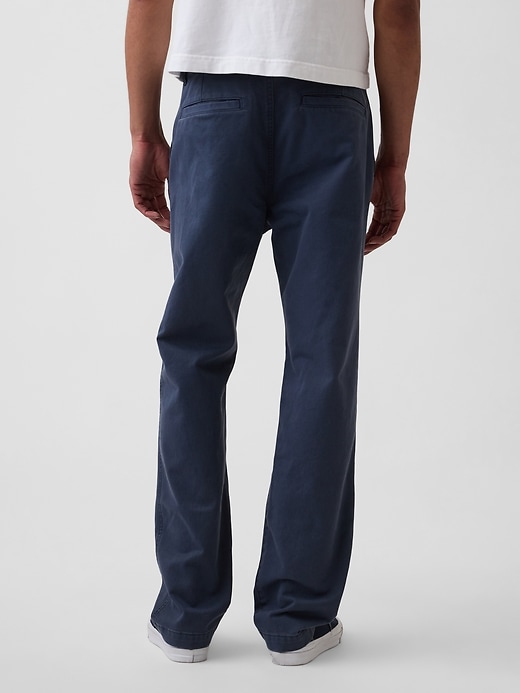 Image number 4 showing, Heavyweight Twill Relaxed Straight Khakis