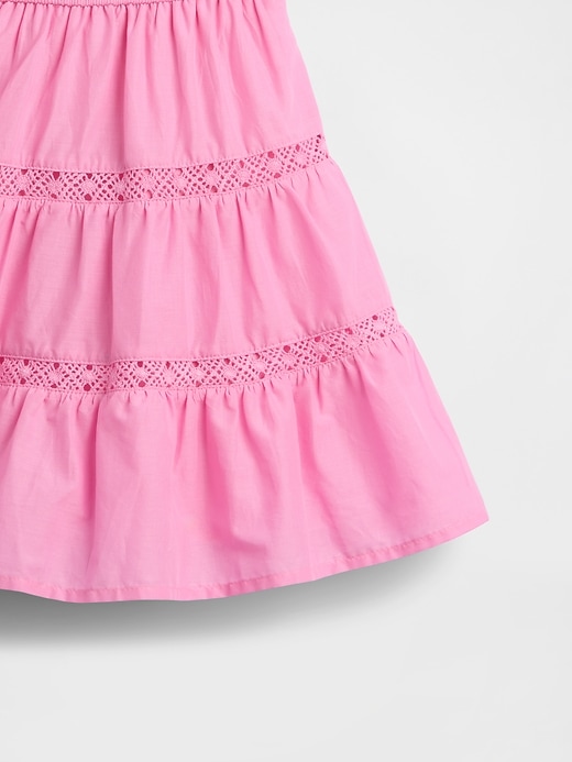 Image number 4 showing, Baby & Toddler Tiered Lace-Trim Dress